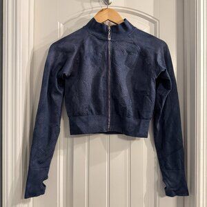 Cropped running jacket